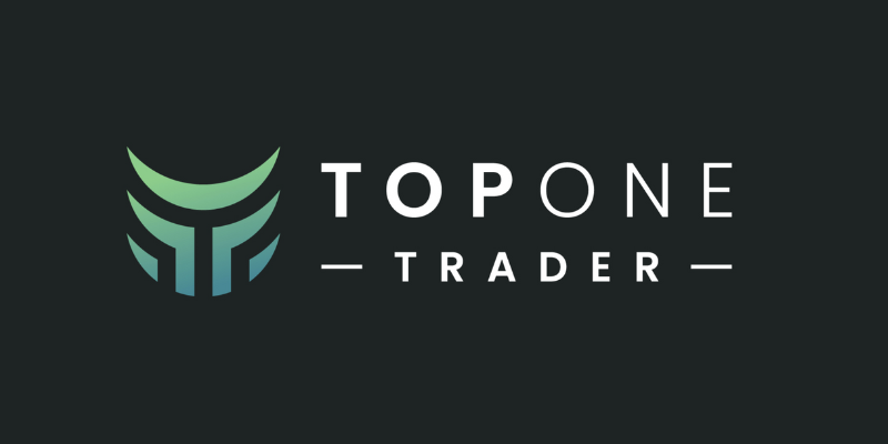 Top One Trader logo — a leading prop firm with best spreads for active traders.